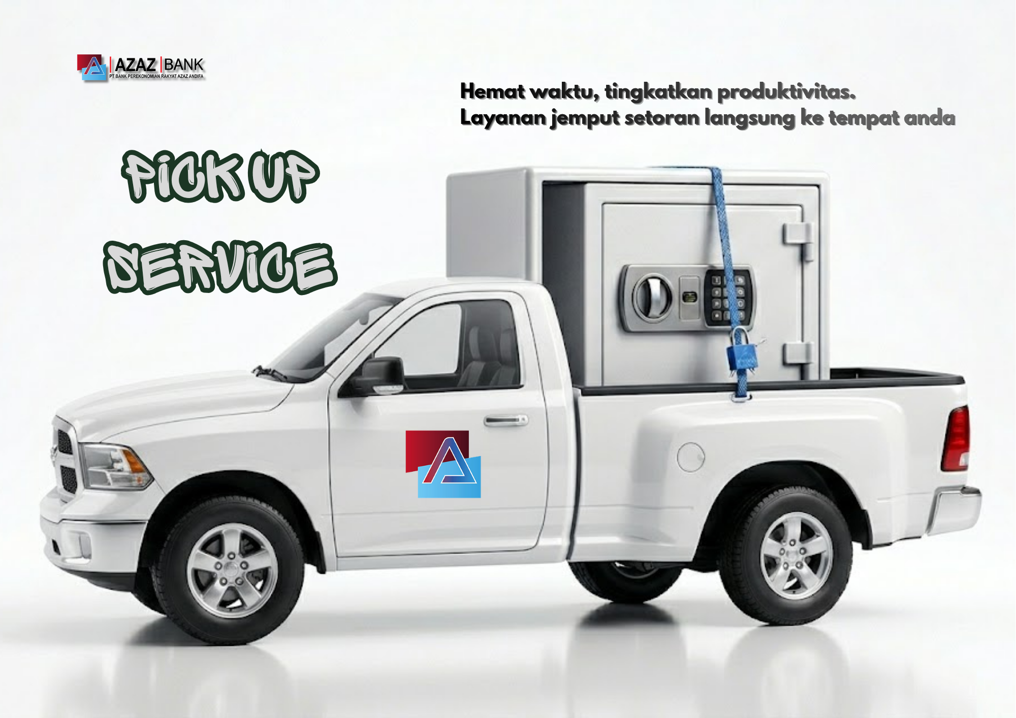 Desain Pick Up Service Bank Azaz 2026
